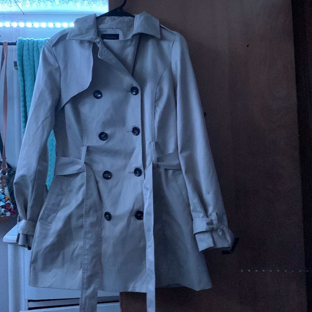 Love tree trench coat